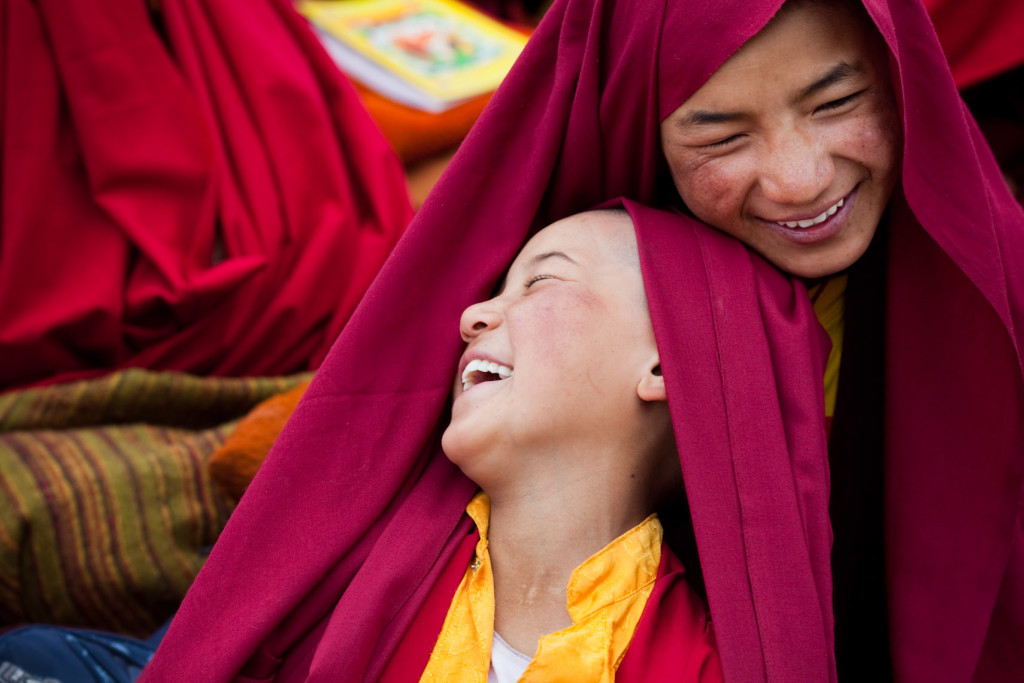 Two Nuns Laughing